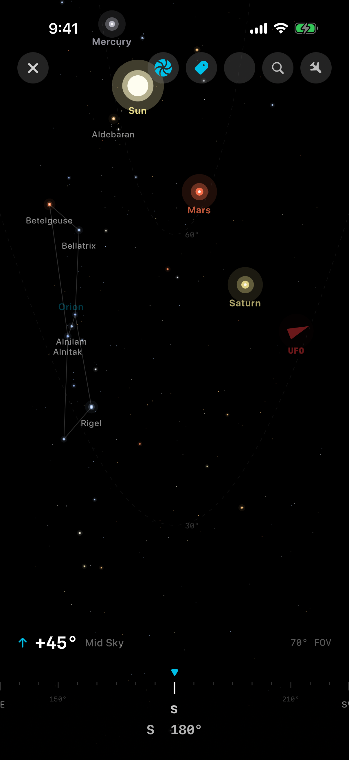 Stargazing Mode